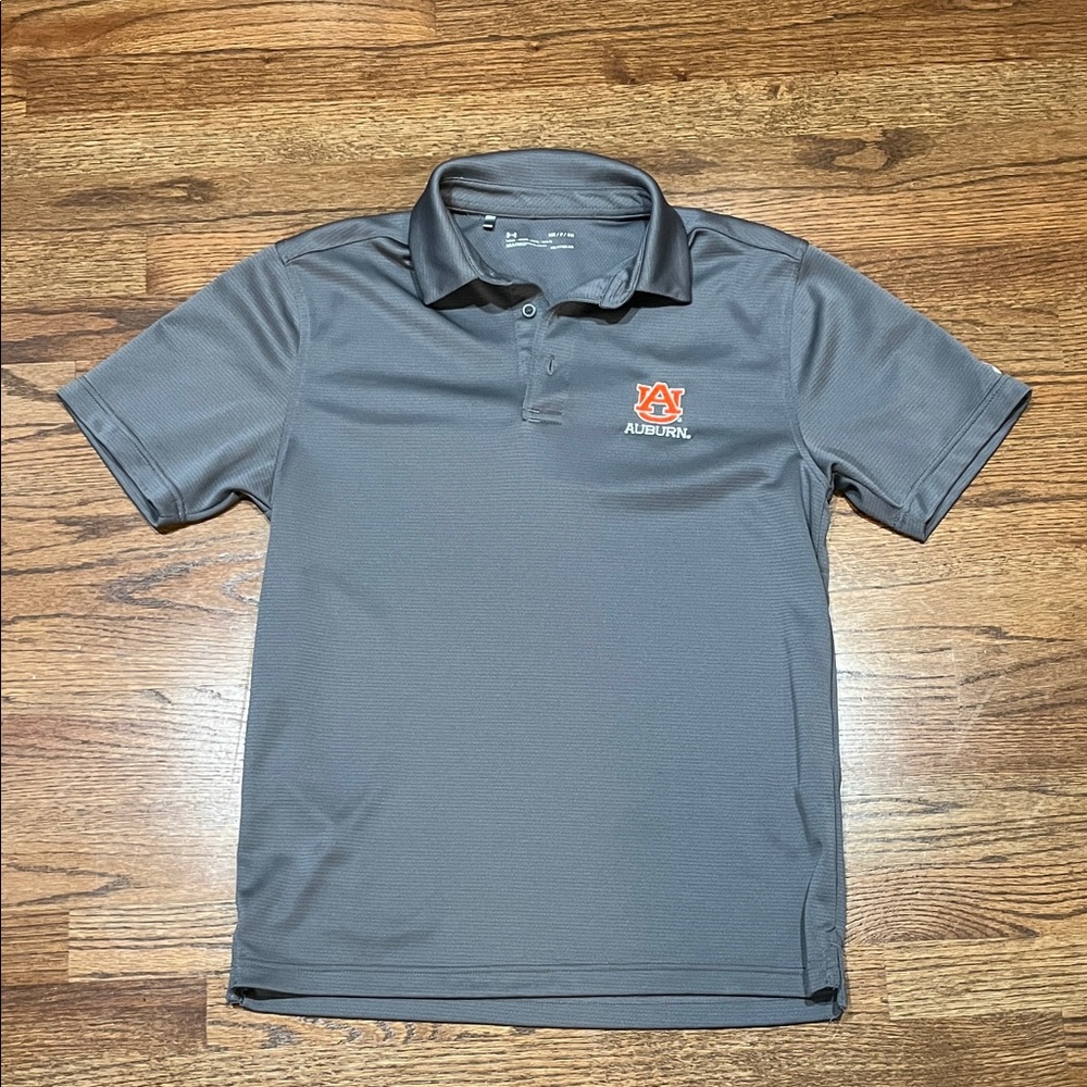 Under Armour Gray Polo Shirt with Logo